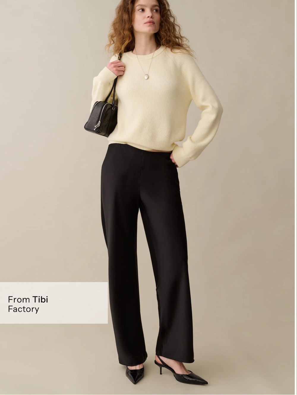 NWT Kourt Mina Silky Few Moda Tibi Factory Pants Small